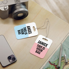 Personal Initials Luggage Bag Tags