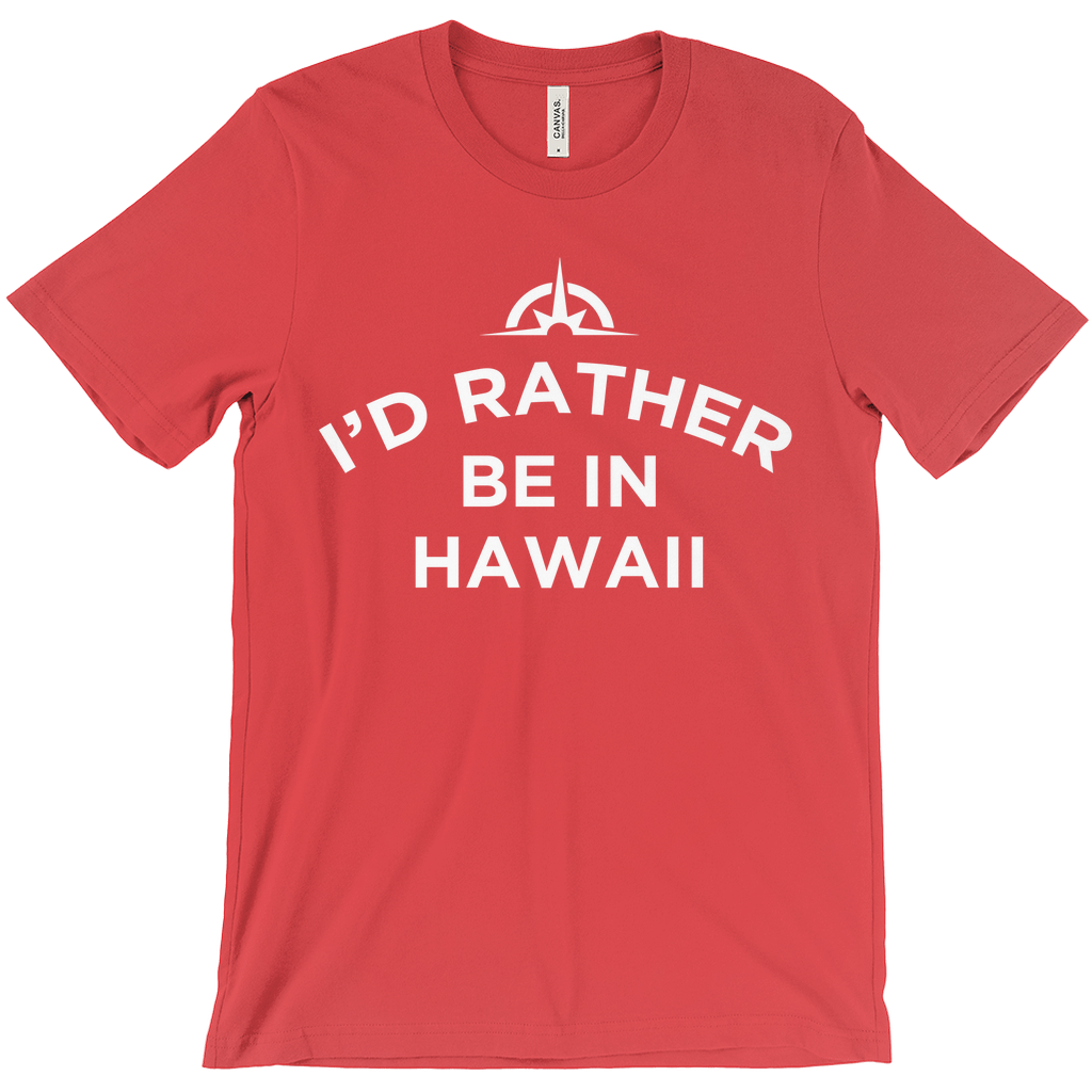 The "I'd Rather Be In..." Custom Tee - Unisex Travel Shirt