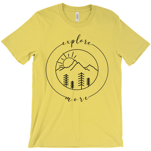 Explore More - Cool Unisex Aventure Shirt