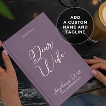 My Dear Wife Personalized Memory Book
