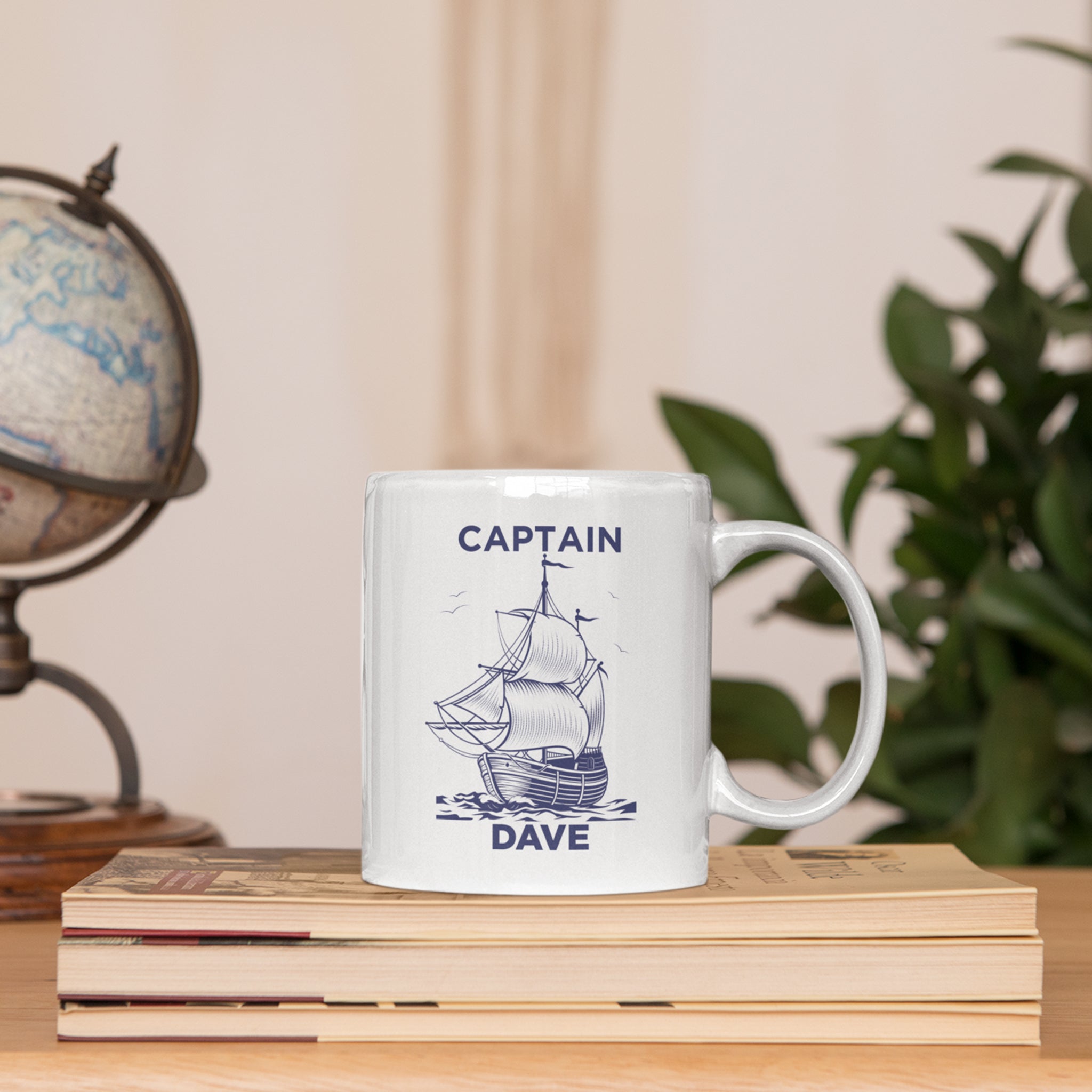 Personalized Captain Ceramic Mug