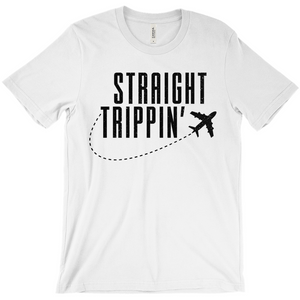 Straight Trippin - Fun Unisex Travel Shirt