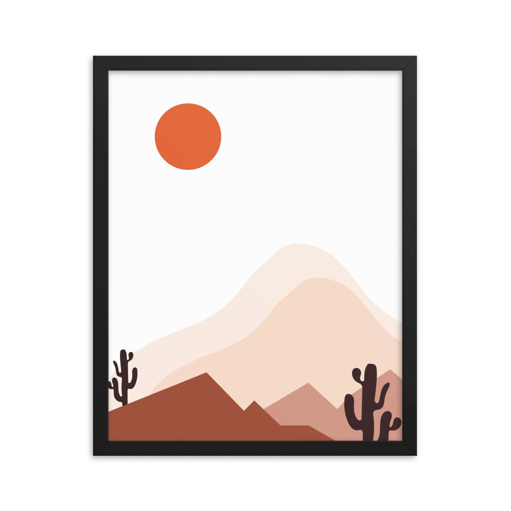 Modern Desert Travel Art Prints