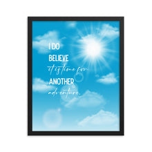 Time For Another Adventure Framed Quote Poster