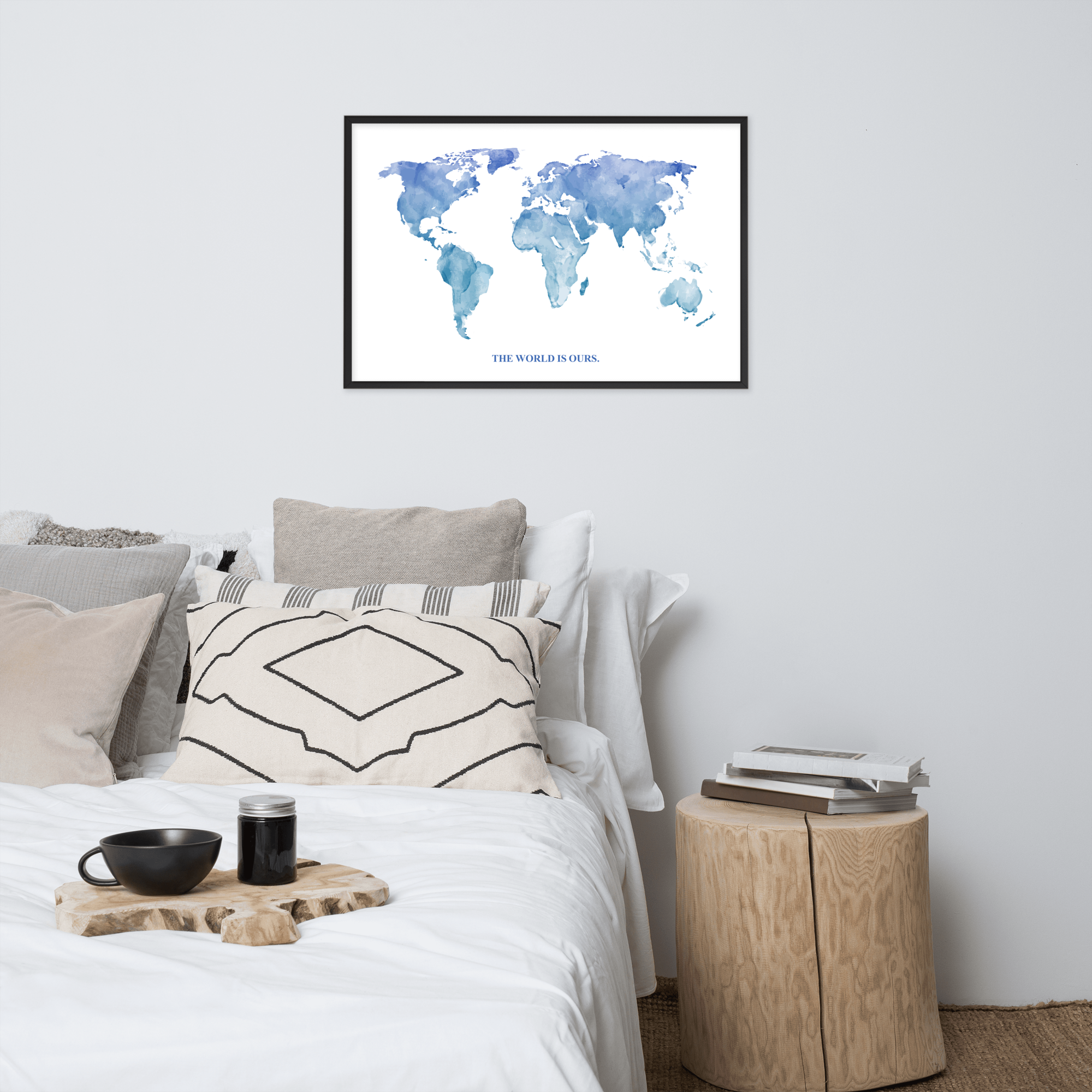 The World Is Ours Framed Art Print