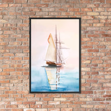 Nautical Decor Sailboat Framed Art
