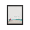 The Sea And I Framed Art Print Set of Two