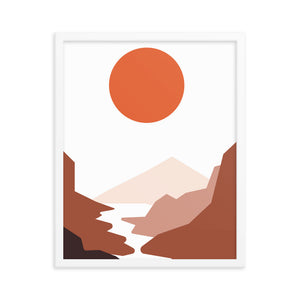 Modern Desert Travel Art Prints