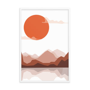 Modern Desert Travel Art Prints