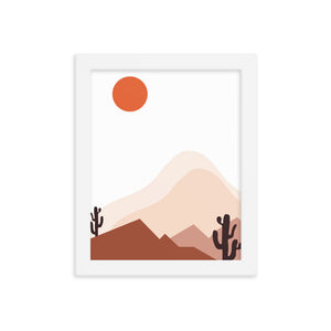 Modern Desert Travel Art Prints