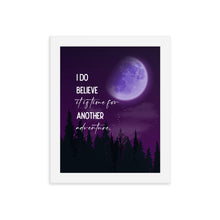 Time For Another Adventure Framed Quote Poster