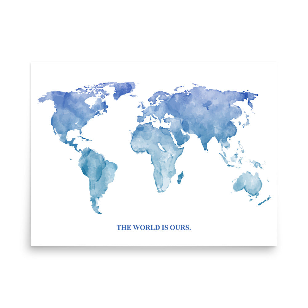 The World Is Ours Framed Art Print