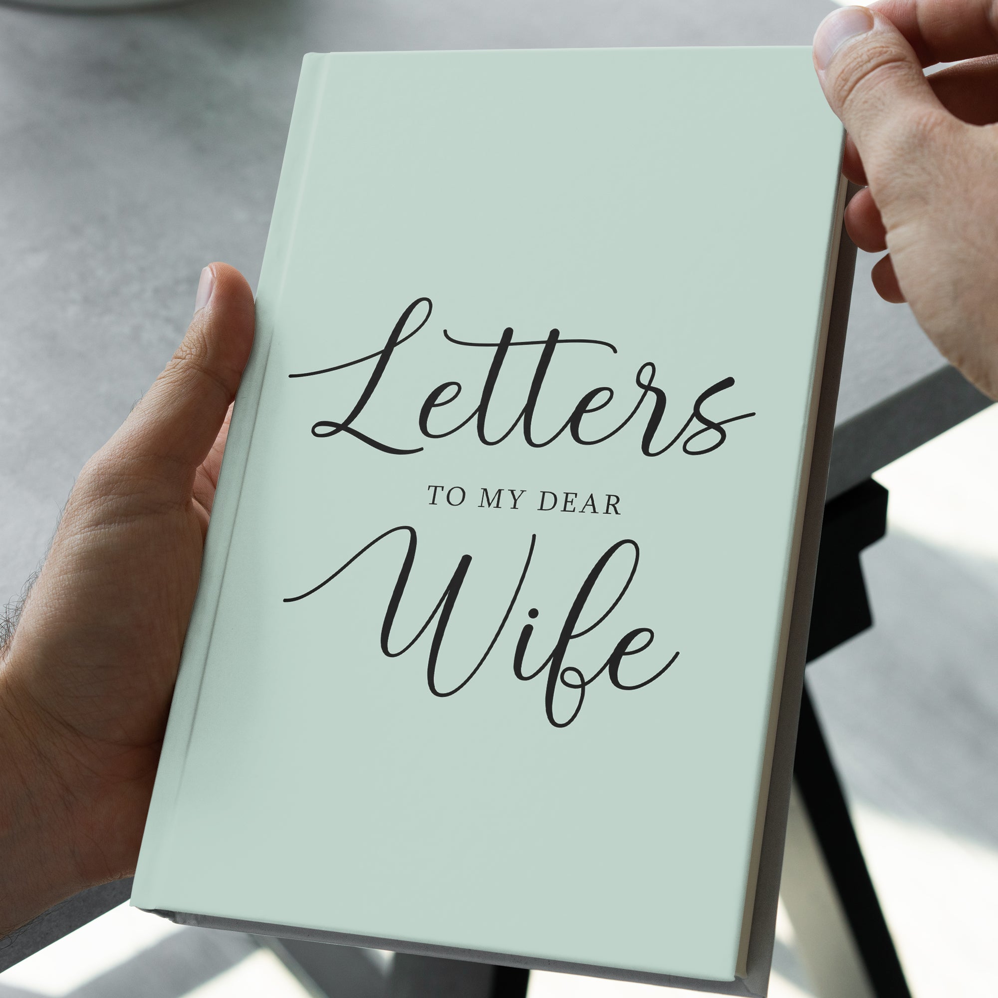 Letters To My Wife Personalized Hardcover Book