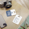 Load image into Gallery viewer, Monogram Initial Personalized Luggage Tag