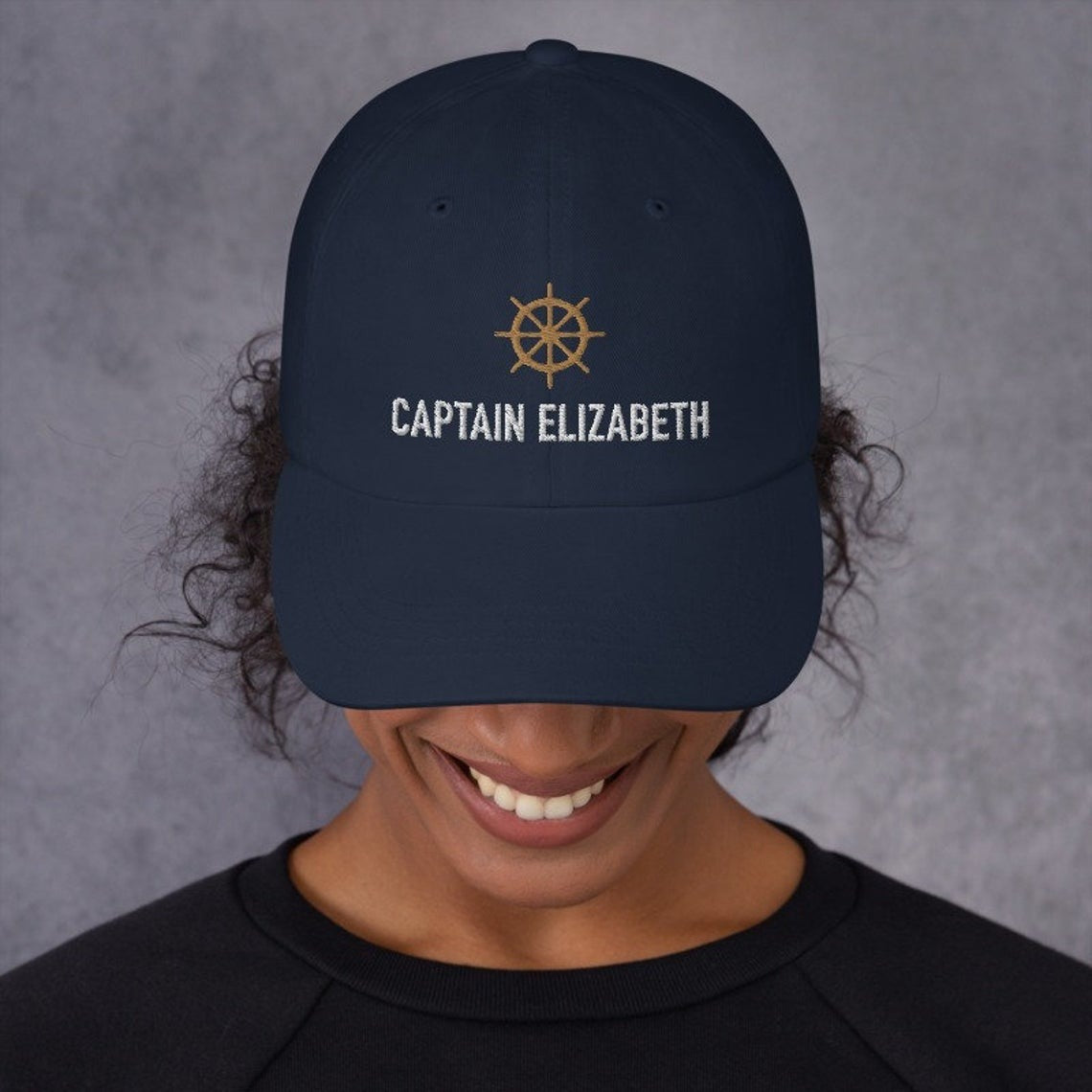 Personalized 'Captain' Ball Cap