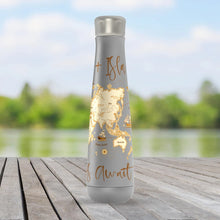 Personalized World Map Water Bottle