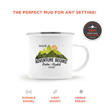 Personalized Camping Mug Wedding Gift
