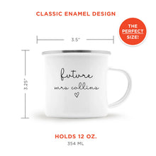 Futures Mrs. Enamel Camping Mug
