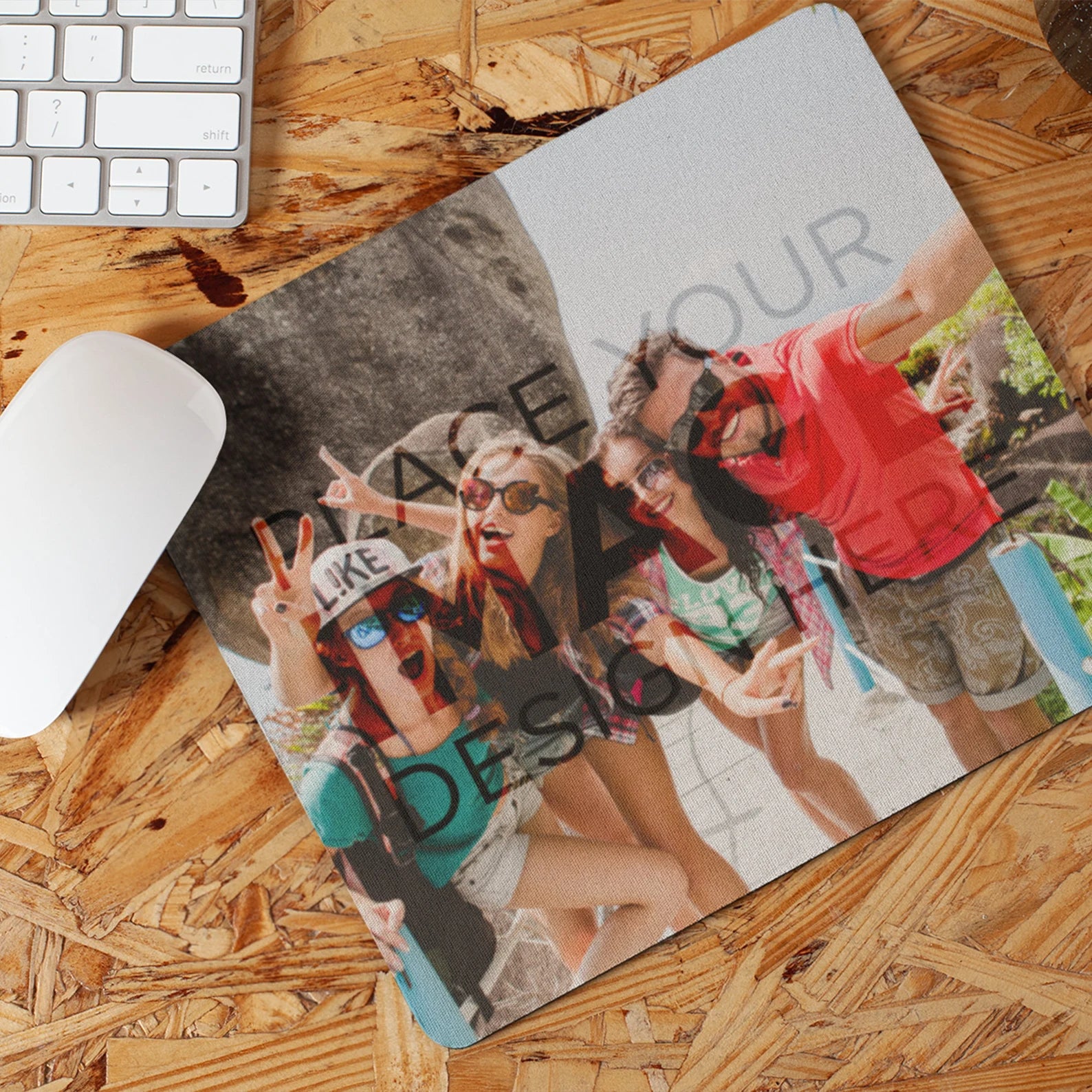 Custom Travel Pic Mousepad