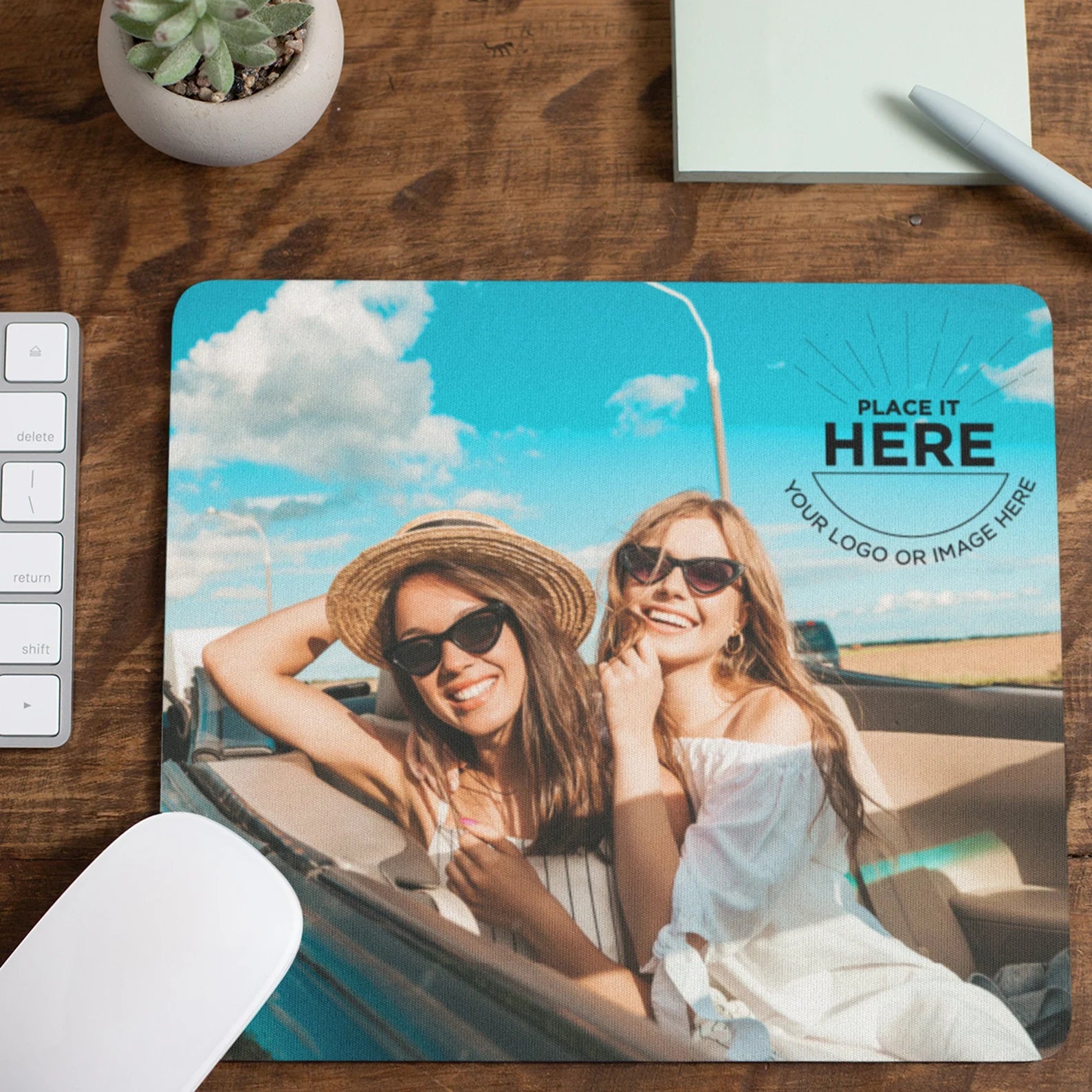 Custom Travel Pic Mousepad