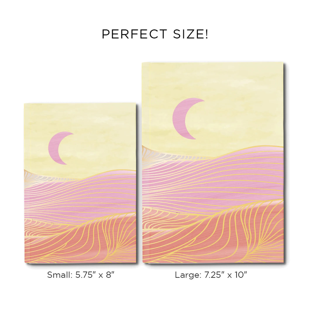 Abstract Hills Personalized Journal