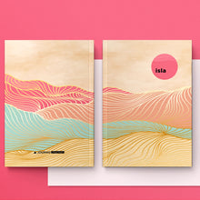 Abstract Hills Personalized Journal