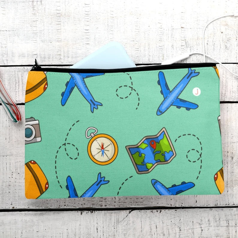 Travel Pattern Pouch