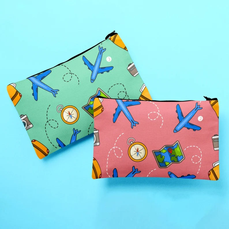 Travel Pattern Pouch