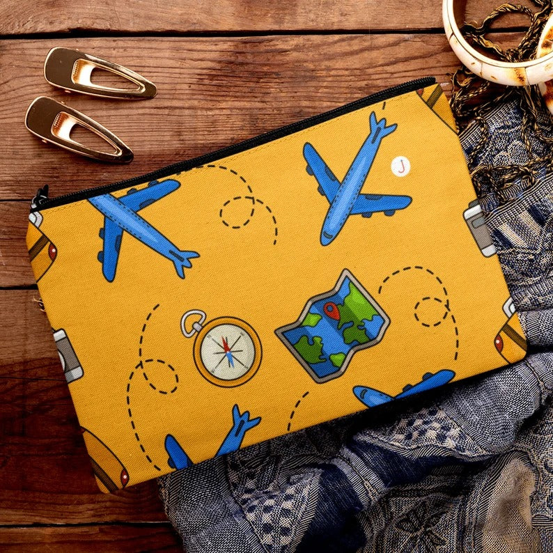 Travel Pattern Pouch