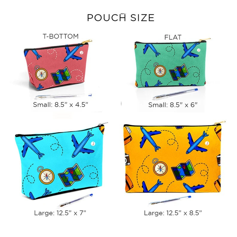 Travel Pattern Pouch