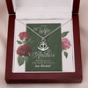 You Are My Anchor Charm Necklace For Wife
