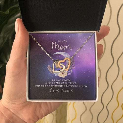 Mother And Son Love Forever Personalized Pendant