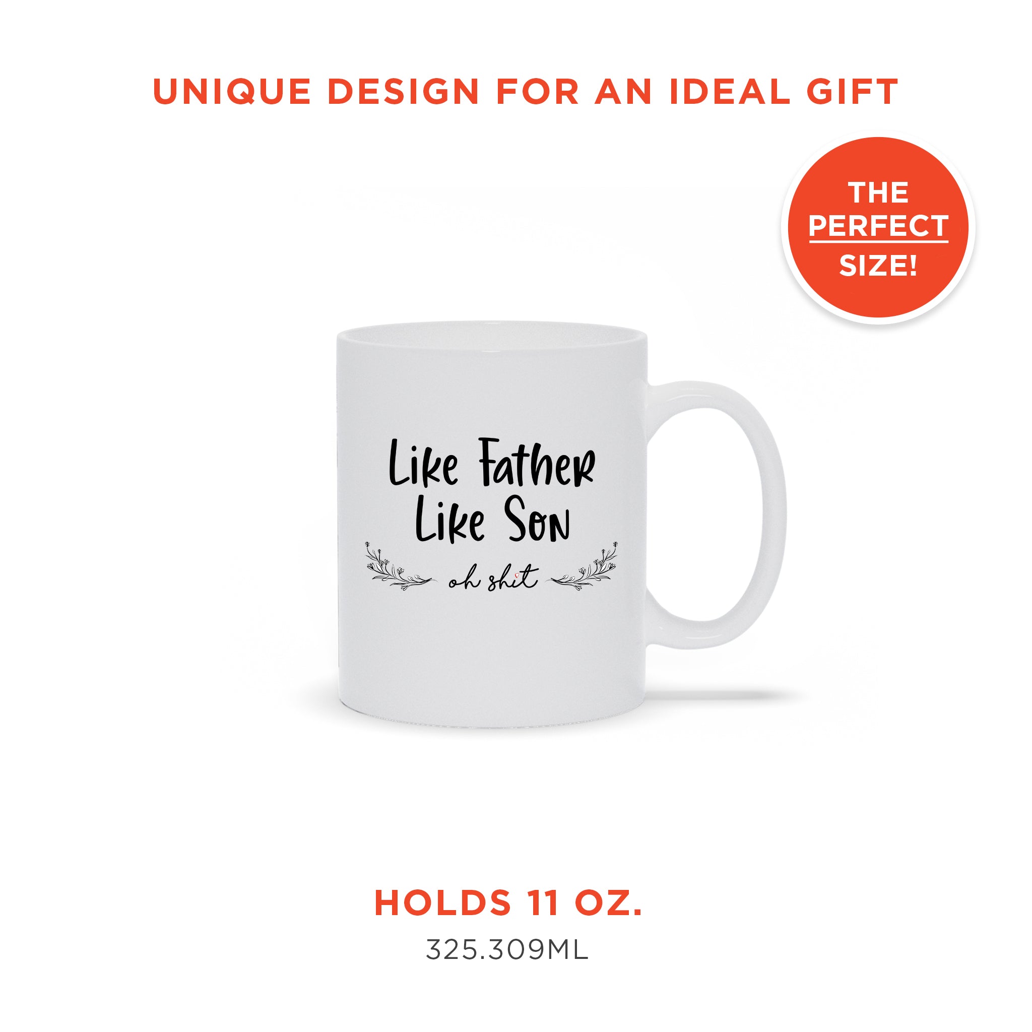 Like Father Like Son - Hilarious Father's Day Mug