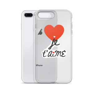 Je T'aime iPhone Case / Language of Love French Edition
