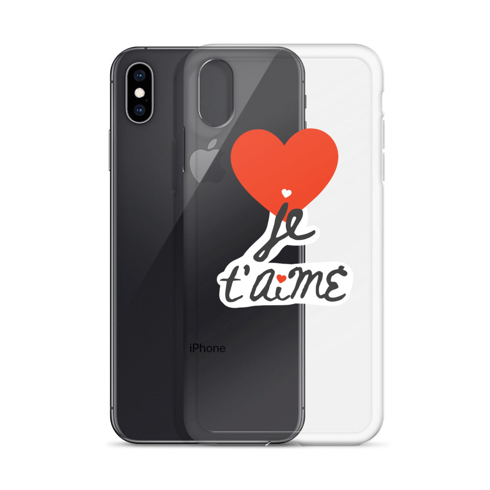 Je T'aime iPhone Case / Language of Love French Edition