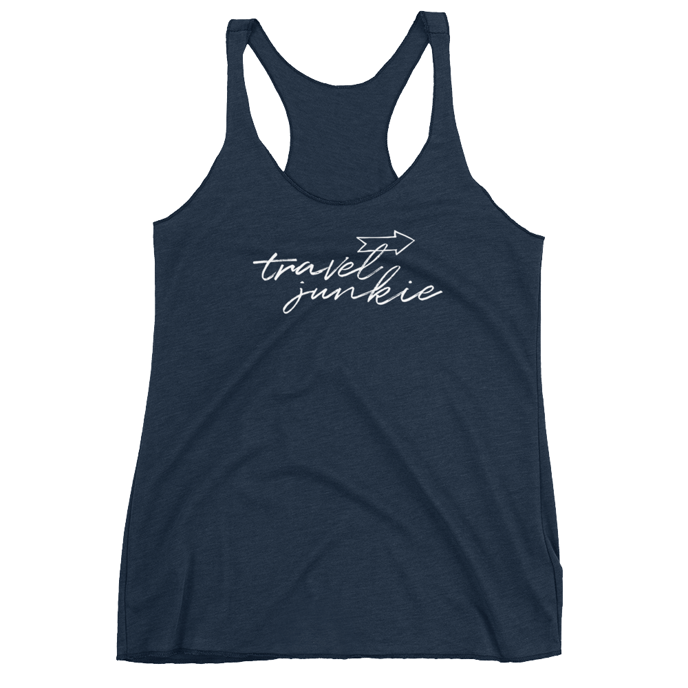 Travel Junkie Women's Racerback Tank