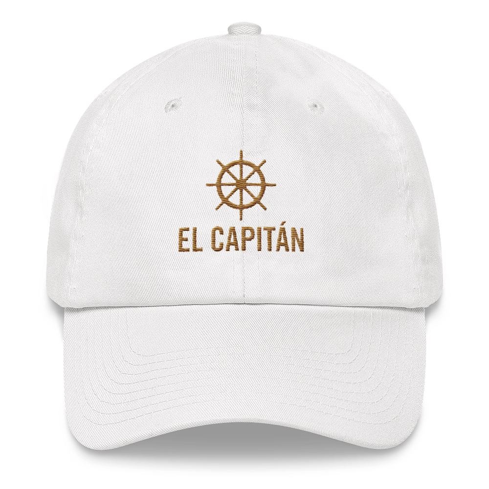 Custom Father's Day Cap - "El Capitán" Dad Hat With Year On Back