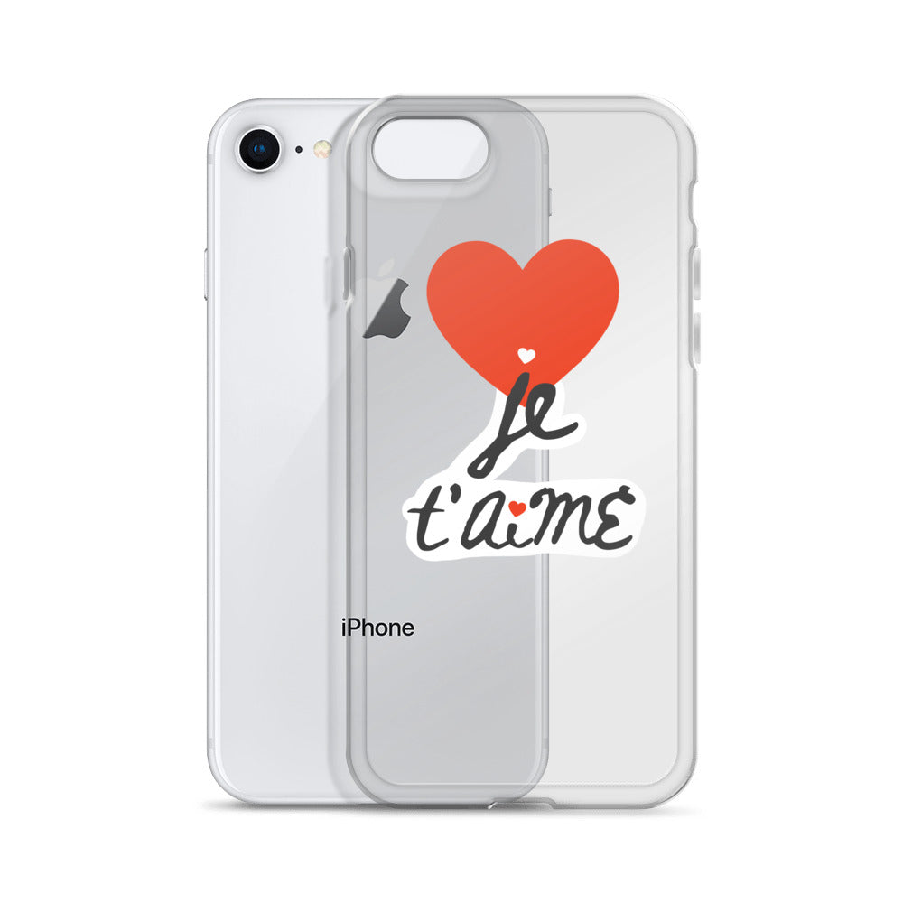 Je T'aime iPhone Case / Language of Love French Edition