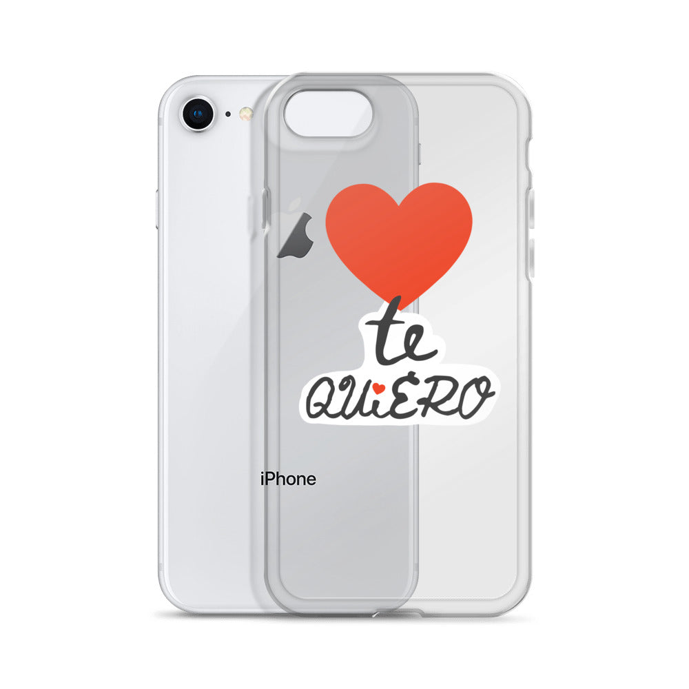 Te Quiero iPhone Case / Language of Love Spanish Edition