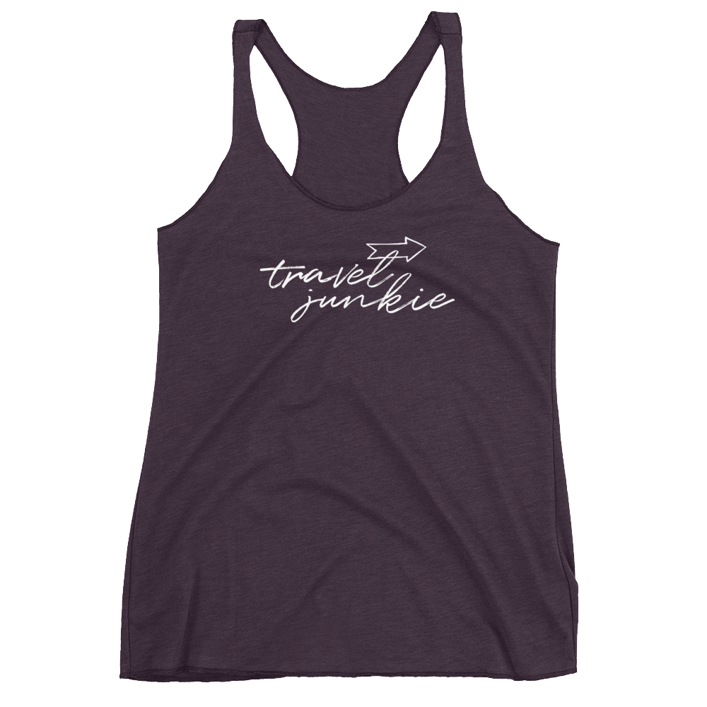 Travel Junkie Women's Racerback Tank