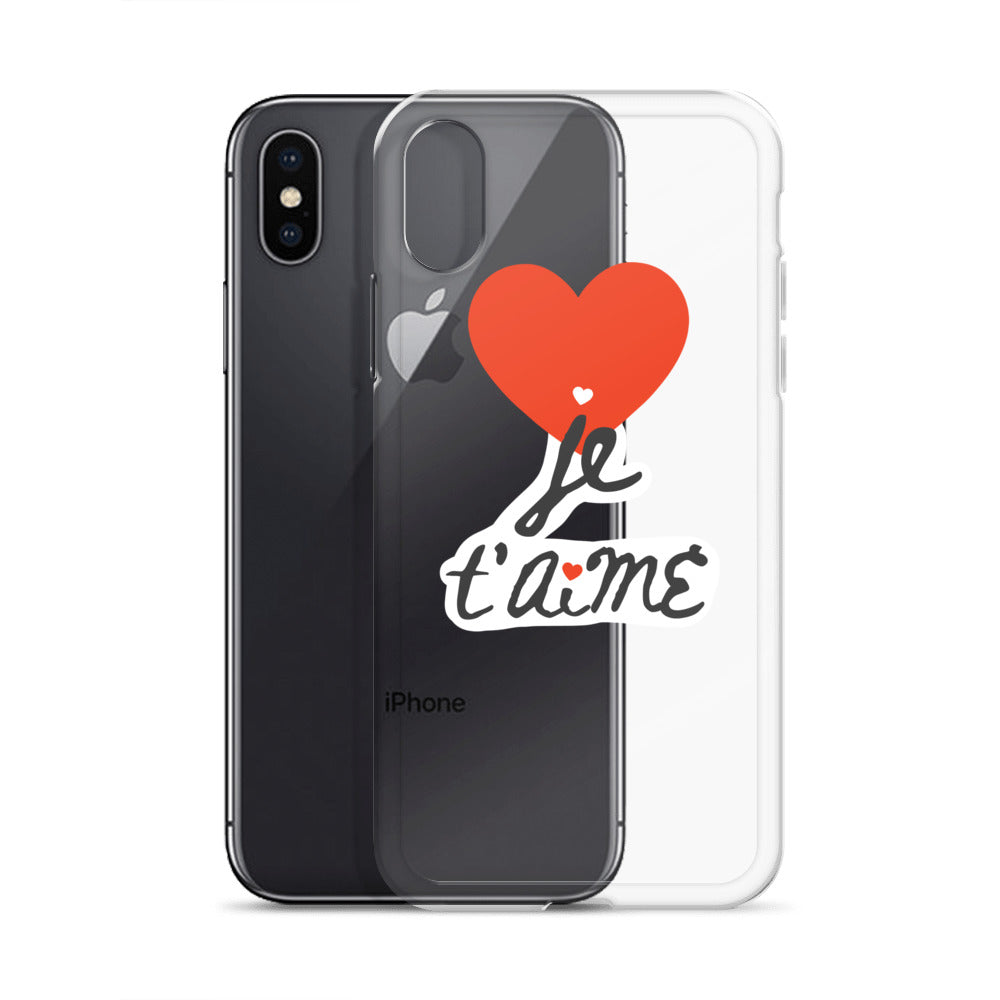 Je T'aime iPhone Case / Language of Love French Edition