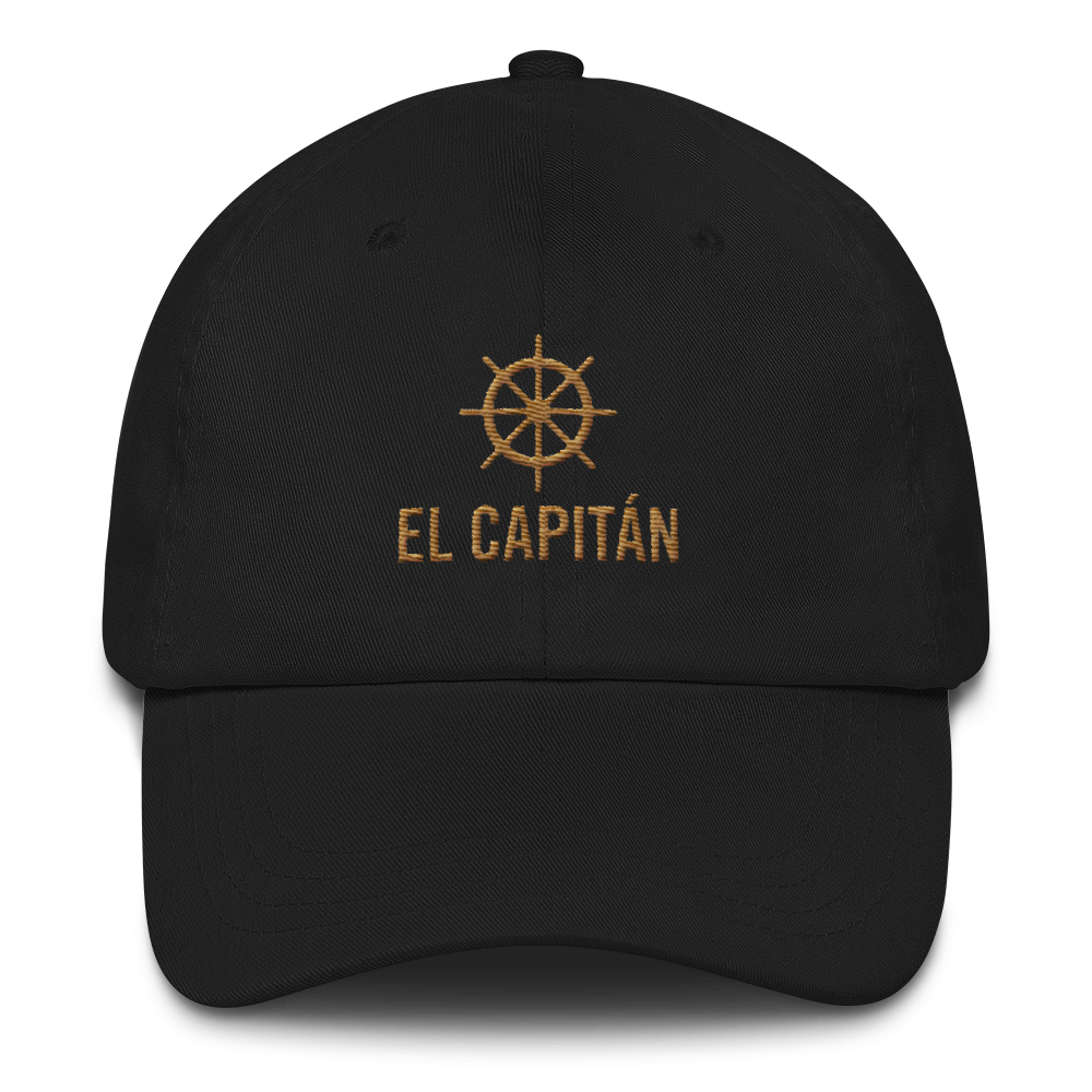 Custom Father's Day Cap - "El Capitán" Dad Hat With Year On Back