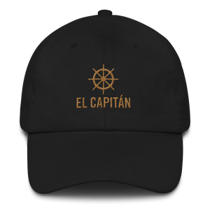 Custom Father's Day Cap - "El Capitán" Dad Hat With Year On Back