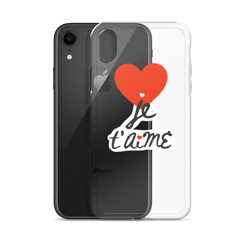 Je T'aime iPhone Case / Language of Love French Edition