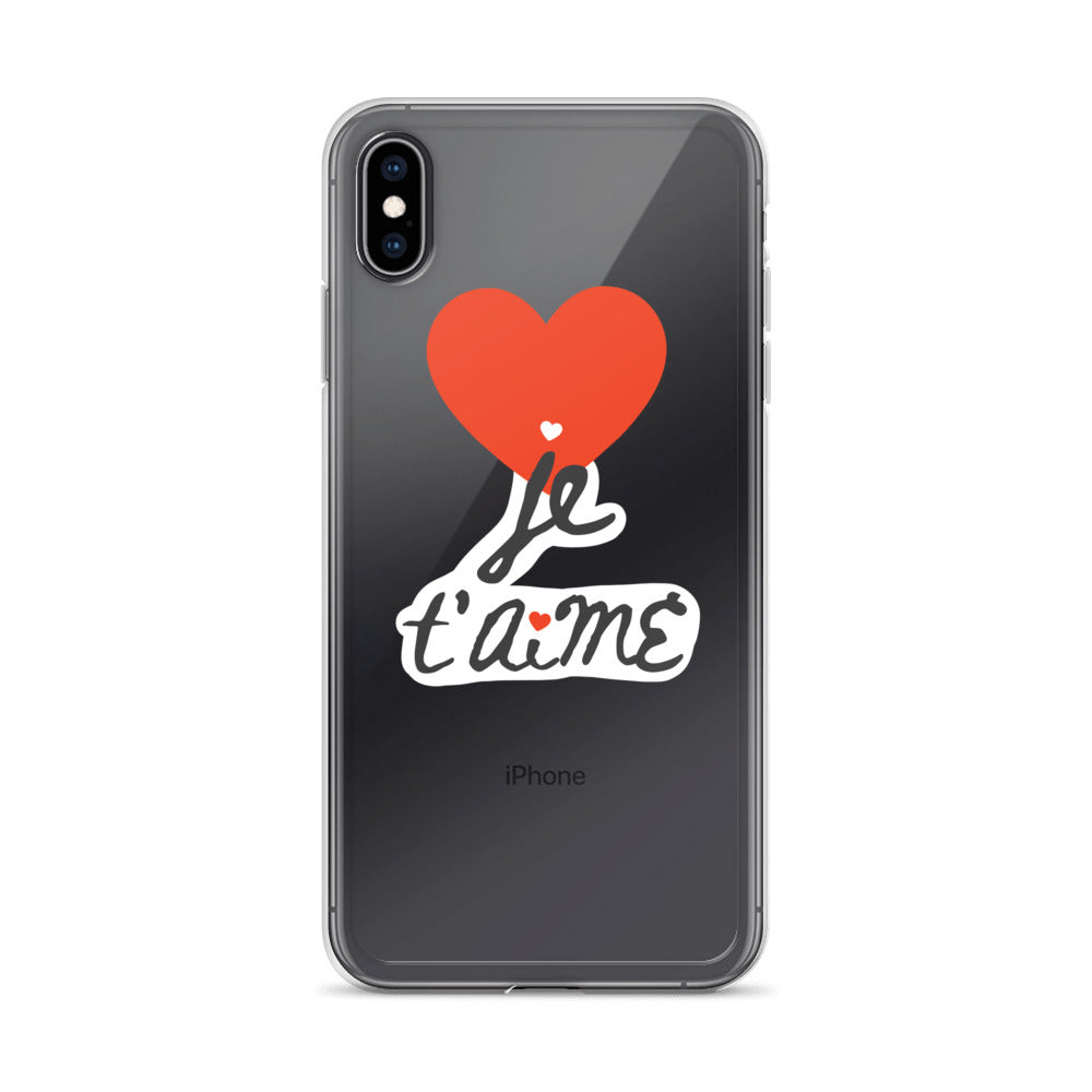 Je T'aime iPhone Case / Language of Love French Edition