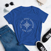 Load image into Gallery viewer, The &#39;Not All Who Wander Are Lost&#39; Women&#39;s T-Shirt - Cool Compass Version