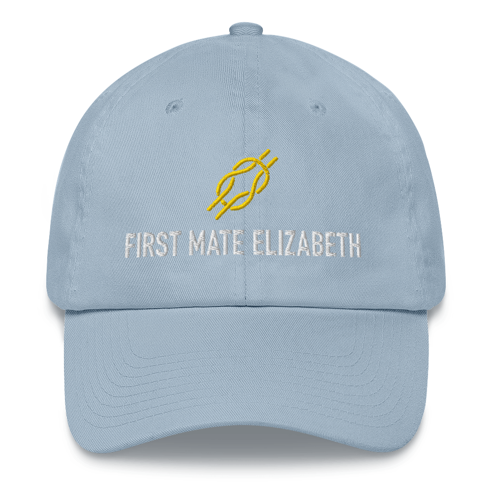 Personalized 'First Mate' Ball Cap