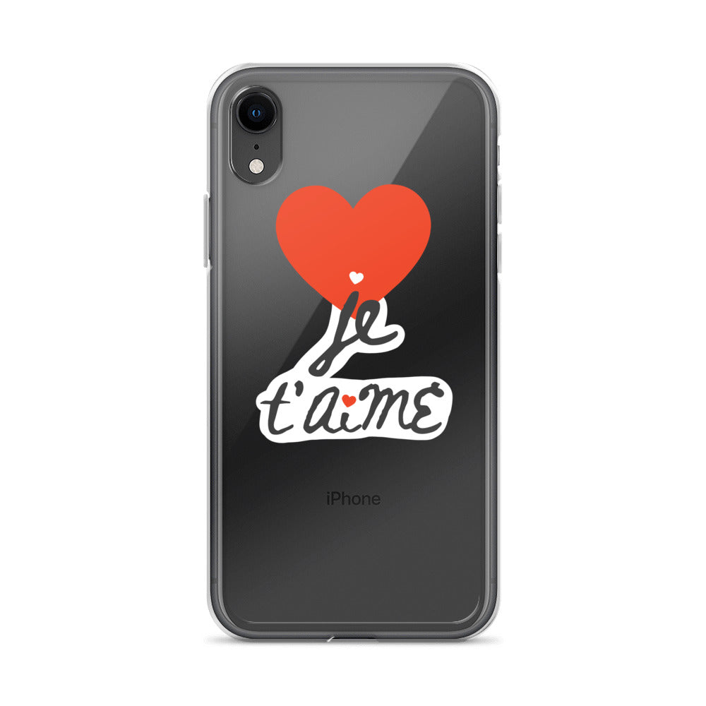 Je T'aime iPhone Case / Language of Love French Edition