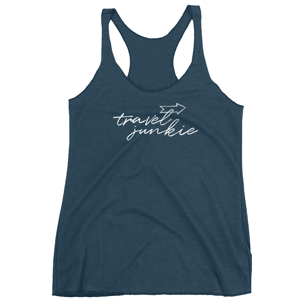 Travel Junkie Women's Racerback Tank