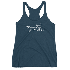 Travel Junkie Women's Racerback Tank